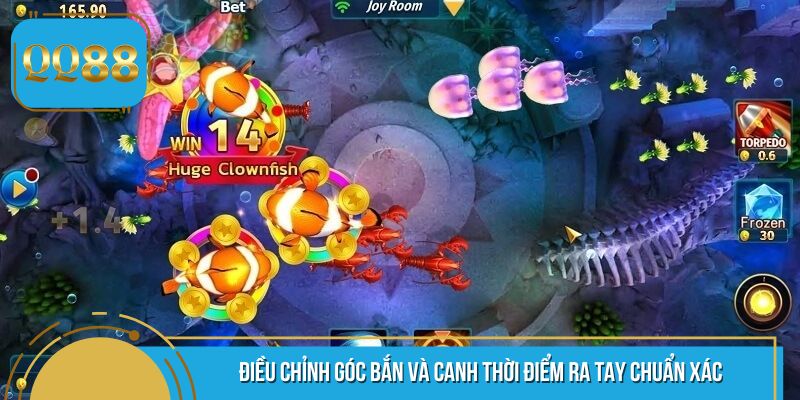 Căn chỉnh góc bắn chuẩn xác