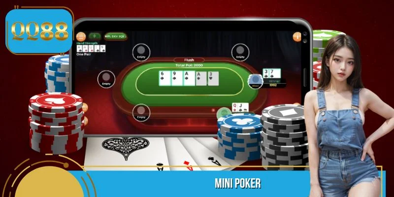 Mini Poker - Slot Bài Tây Đổi Thưởng Hấp Dẫn Tại QQ88