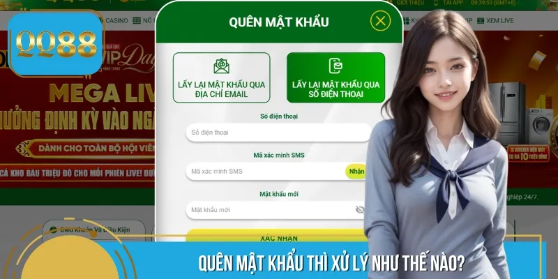 FAQ liên quan đến việc quên mật khẩu tài khoản cược tại QQ88